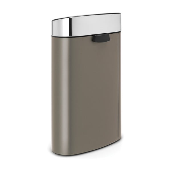 Szürke acél érintésre nyíló szemetes 40 l Touch Bin – Brabantia-image-3