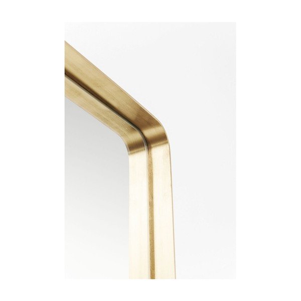 Rectangular rézszínű keretes tükör, 200 x 70 cm - Kare Design-image-4