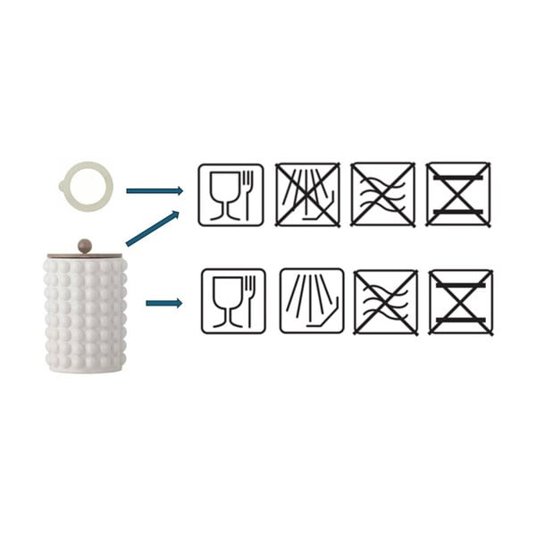 Kőedény keksztartó doboz Madge – Bloomingville-image-4