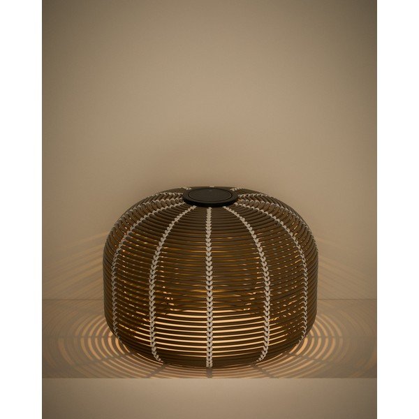 Napelemes-USB LED asztali-hordozható kültéri lámpa ø 50 cm Garoina – Kave Home-image-1