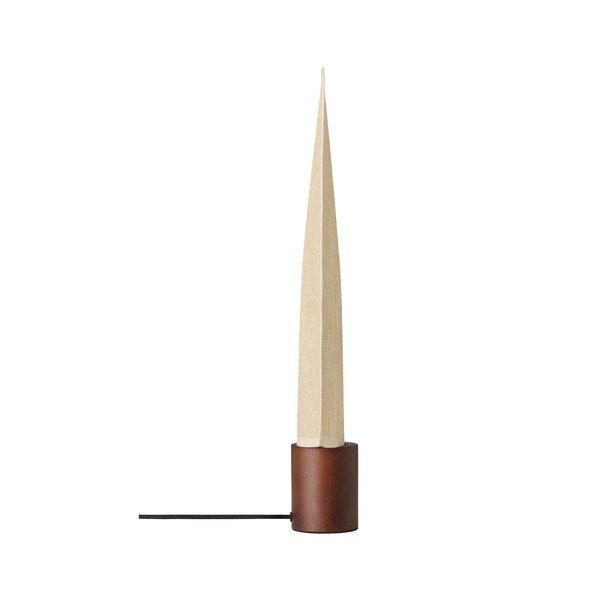 Barna-krémszínű papír asztali lámpa (magasság 44 cm) Mai Le – Ellos Home-image-3