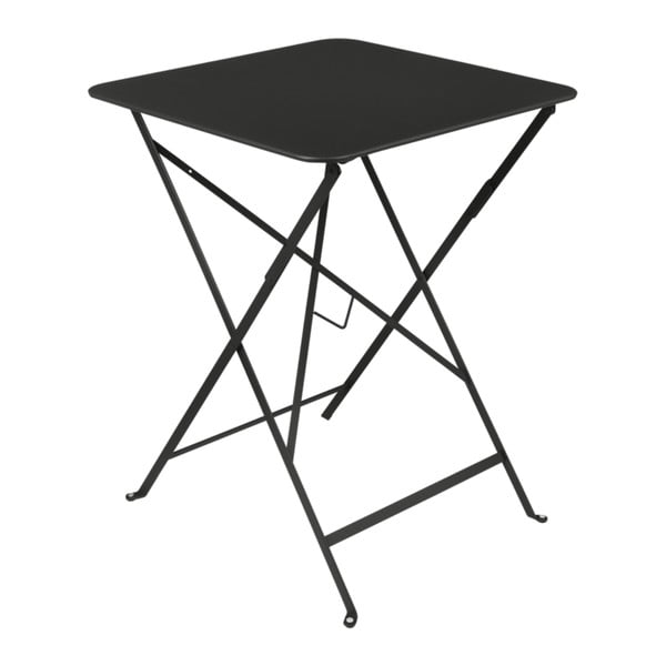 Bistro fekete kerti asztalka, 57 x 57 cm - Fermob