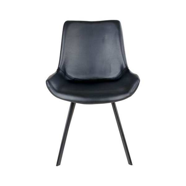 Fekete étkezőszék szett 2 db-os Memphis – House Nordic-image-2