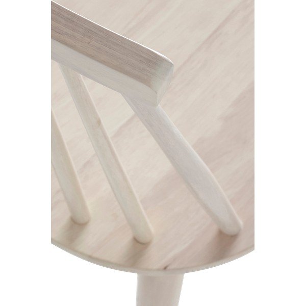 Világos natúr színű kaucsukfa bárszék szett 2 db-os (ülésmagasság 45 cm) Jolina – Ellos Home-image-4