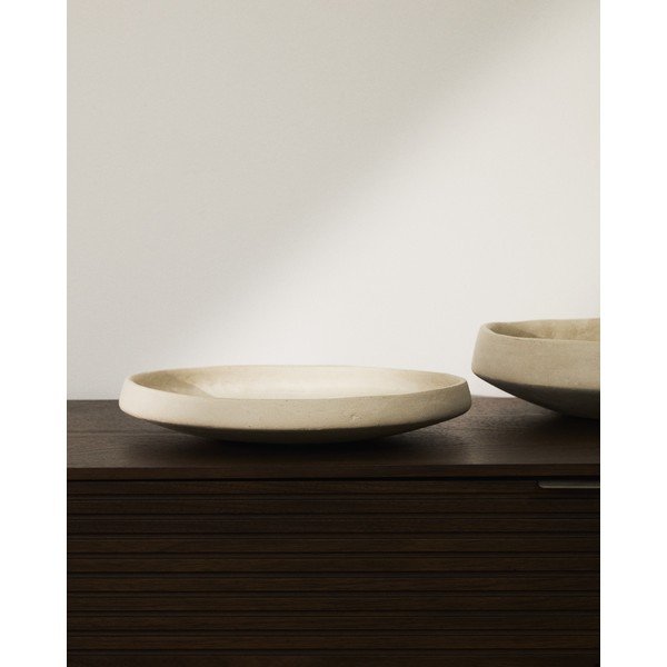 Papír dekoratív tálca ø 29 cm Mireni – Kave Home-image-1