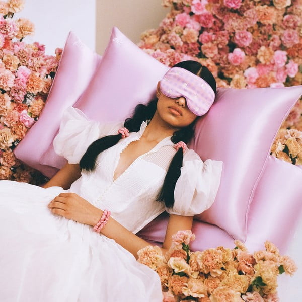 Selyem párnahuzat 51x76 cm Wildflower – slip-image-2