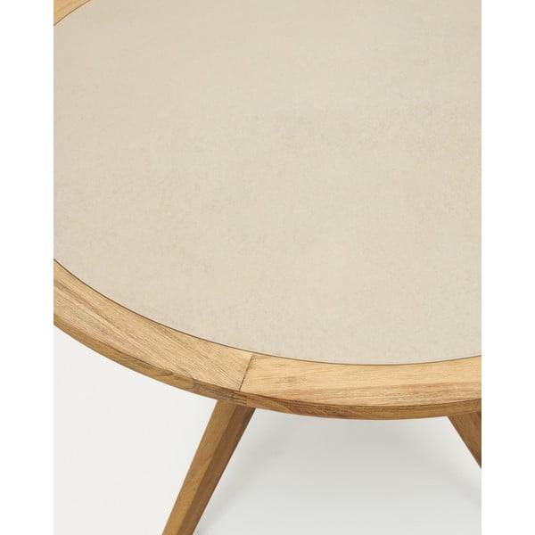 Kerek étkezőasztal ø 120 cm Julieta – Kave Home-image-4