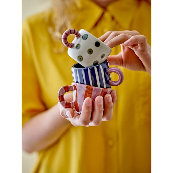 Zöld agyagkerámia eszpresszó csésze 115 ml Nini – Bloomingville-image-2