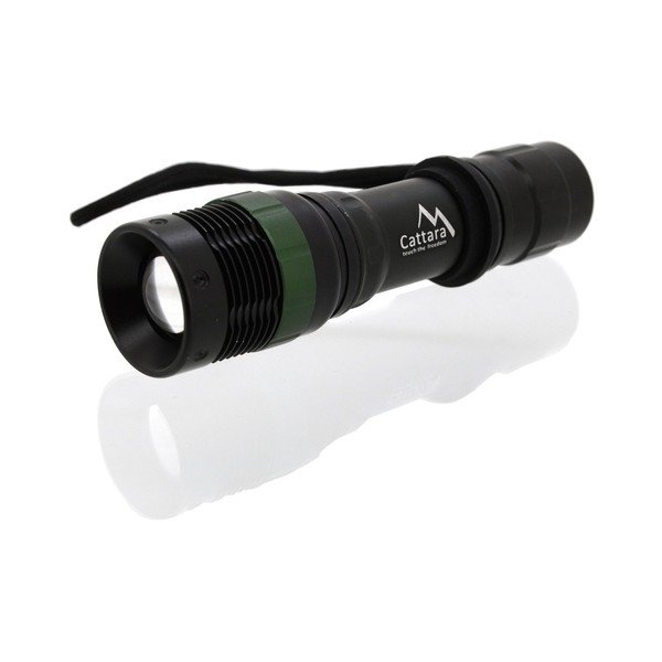 ZOOM fekete LED zseblámpa - Cattara-image-2