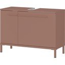 Barna matt mosdó alatti szekrény 80x59 cm Laurino – Germania