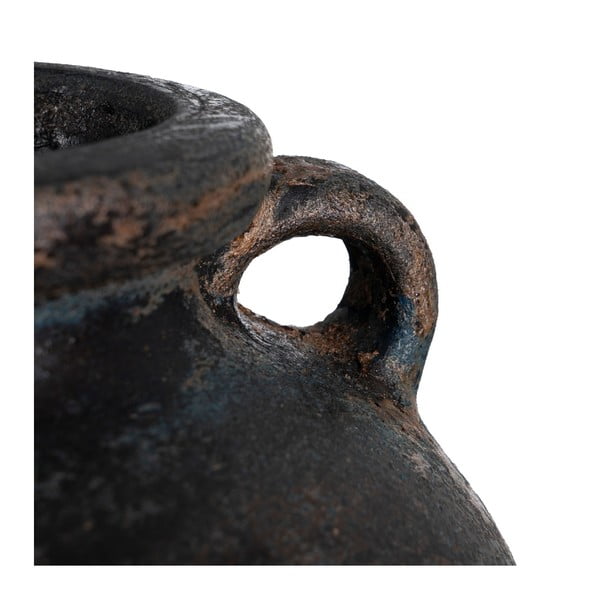 Sötétbarna terrakotta magas váza (magasság 60 cm) Artem – Ixia-image-2