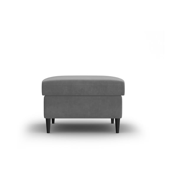 Világosszürke bársony lábtartó Kyoto – Cosmopolitan Design