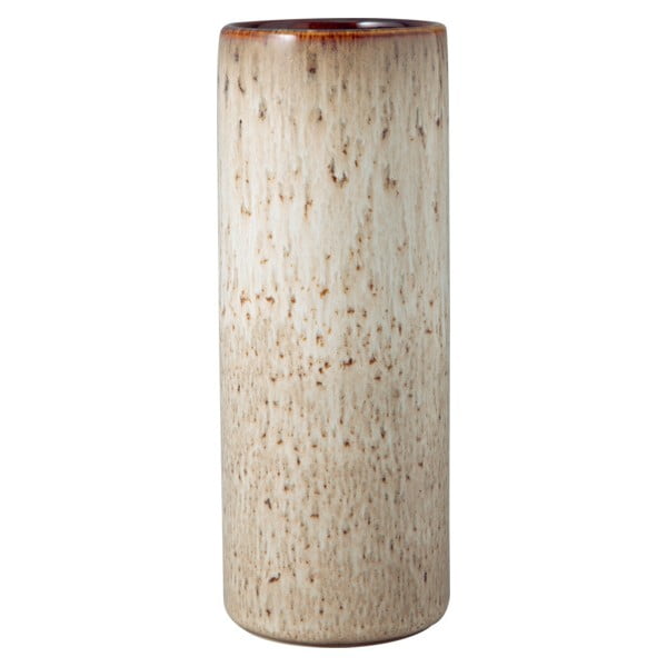 Like Lave szürke-bézs agyagkerámia váza, magasság 20,5 cm - Villeroy & Boch