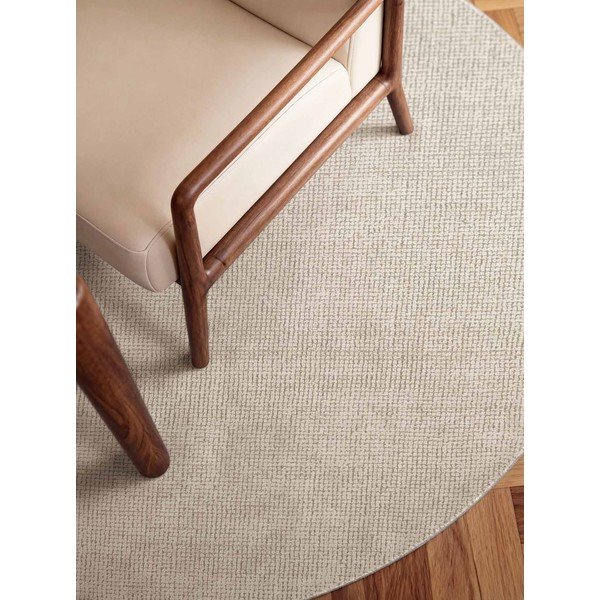 Krémszínű kézi szövésű gyapjú kerek szőnyeg ø 200 cm Greenwich – Ted Baker-image-4