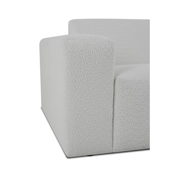 Fehér buklé sarokkanapé (jobb oldali) Roxy – Scandic-image-3