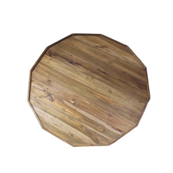 Diamond teakfa dohányzóasztal, Ø 90 cm - HSM collection-image-4