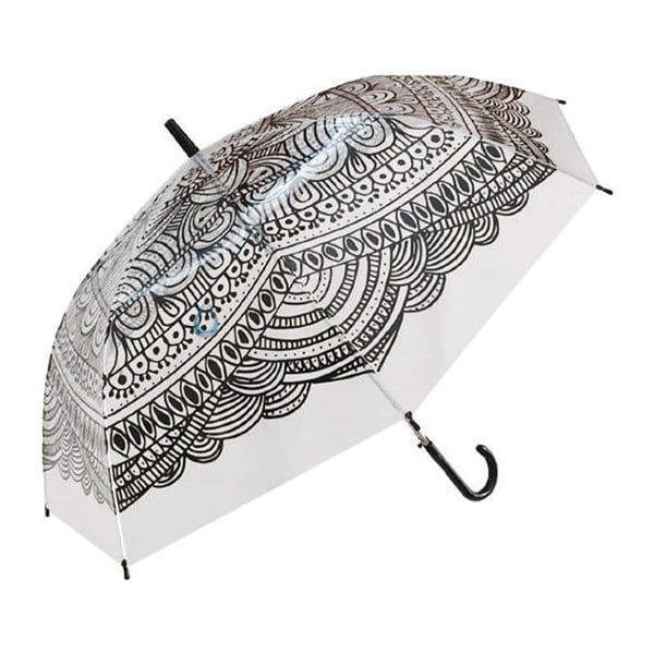 Ethnic átlátszó esernyő, ⌀ 105 cm