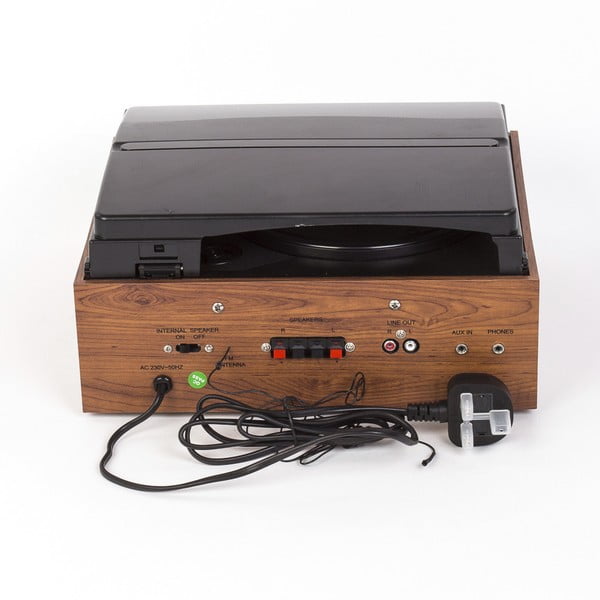 Empire Black TG-192 fekete lemezjátszó rádióval - GPO-image-1