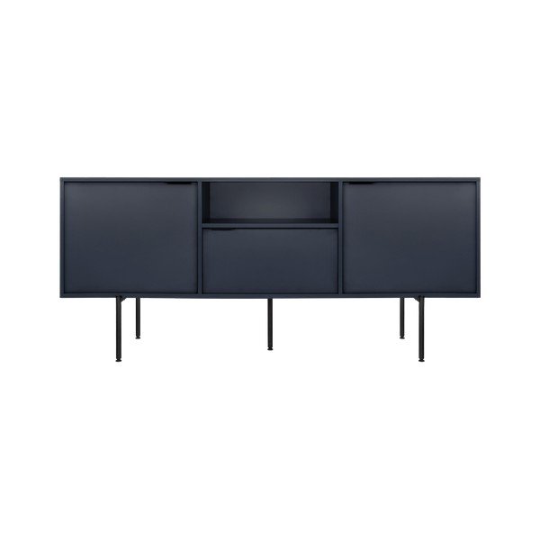 Sötétkék TV-állvány 180x79x50 cm Bau – noo.ma-image-2