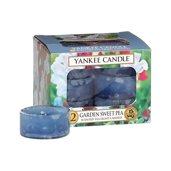 Kerti virágok 12 db-os illatgyertya szett, egyenként 4-6 óra égési idő - Yankee Candle