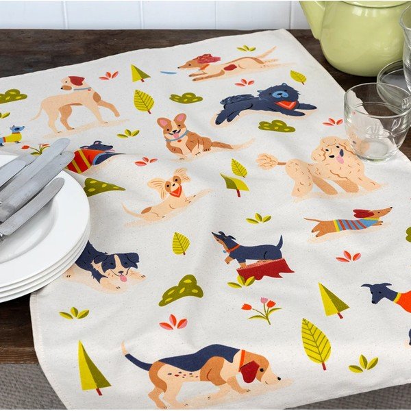 Pamut konyharuha 70x50 cm Dog Park – Rex London-image-1