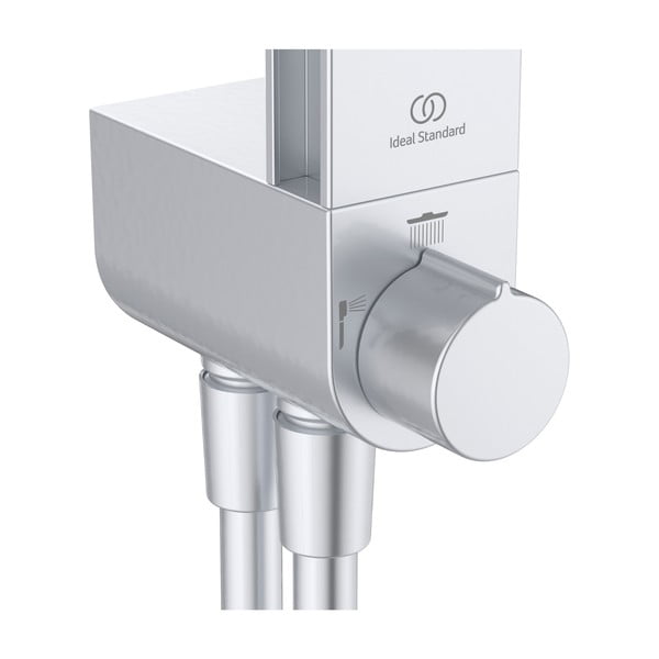 Matt ezüstszínű fém zuhanyszett 110 cm ALU+ – Ideal Standard-image-2