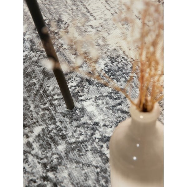 Szürke-krémszínű kerek szőnyeg ø 120 cm Gloria Lydia – Hanse Home-image-4