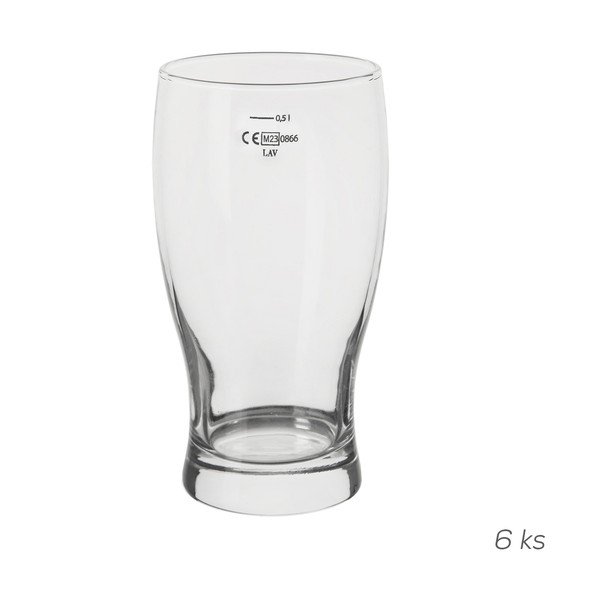Pohár szett 6 db-os 500 ml Belek – Orion-image-2