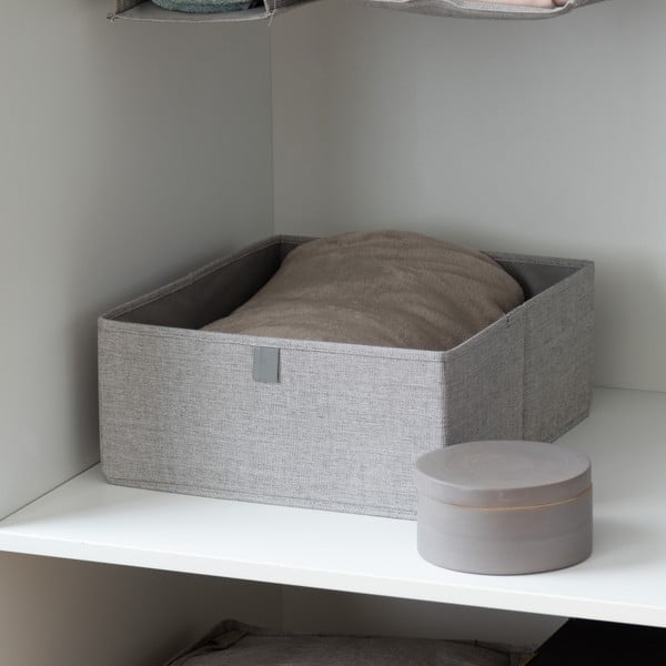 Oxford szürke tárolódoboz, 56 x 36 cm - Compactor-image-1