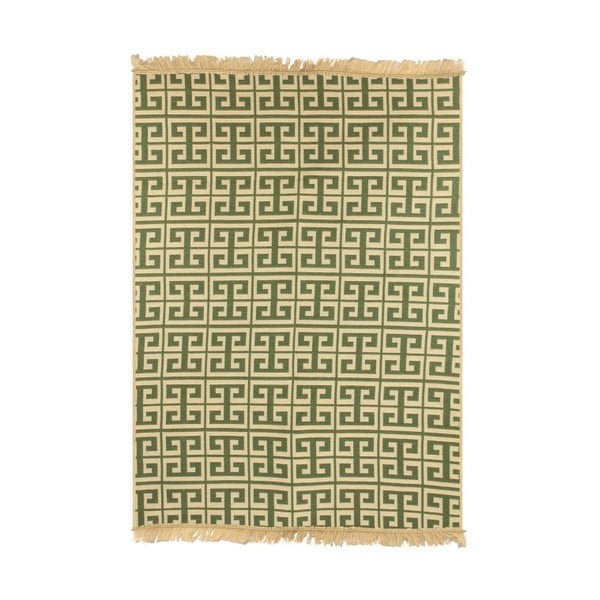 Ya Rugs Tee zöld-bézs szőnyeg, 120 x 180 cm