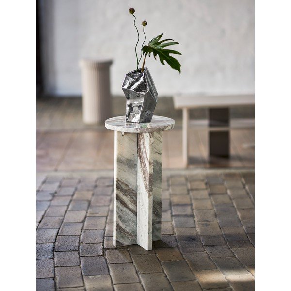 Márvány kerek tárolóasztal ø 30 cm Jasmia – Bloomingville-image-1