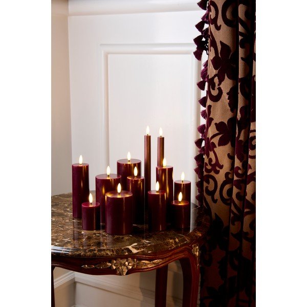 LED gyertya szett 3 db-os (magasság 15 cm) Sille – Sirius-image-2