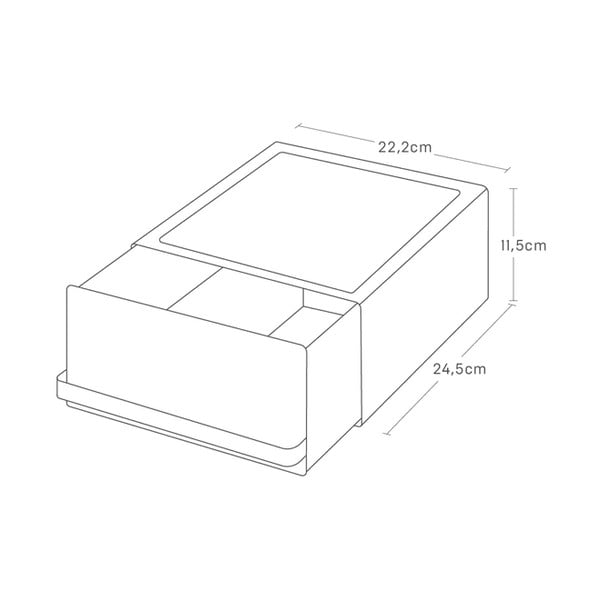 Fekete teatartó doboz Tower – YAMAZAKI-image-3