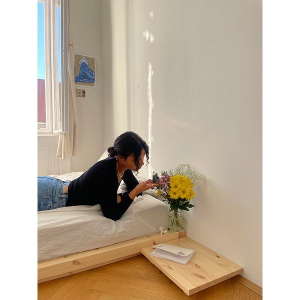 Natúr színű éjjeliszekrény szett 2 db-os Dock – Karup Design-image-3