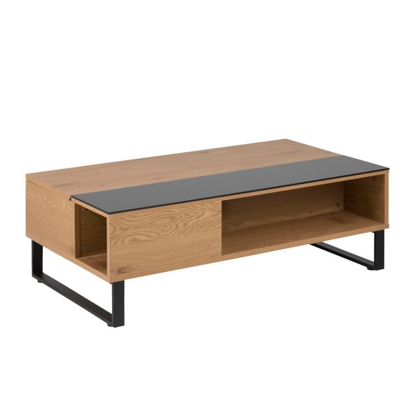 Azalea fekete dohányzóasztal, 110 x 60 cm - Actona-image-3