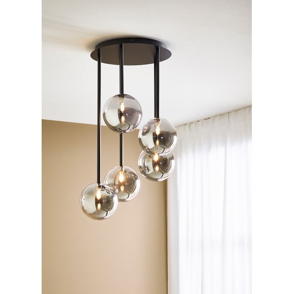 Universe 5L fekete mennyezeti lámpa - Markslöjd-image-1