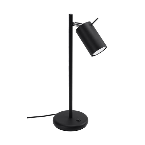 Fekete asztali lámpa (magasság 43 cm) Etna – Nice Lamps