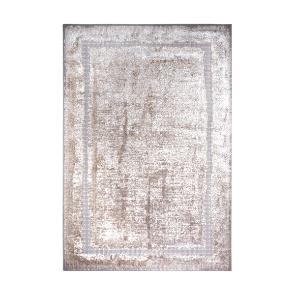 Krémszínű-ezüstszínű szőnyeg 57x90 cm Shine Classic – Hanse Home