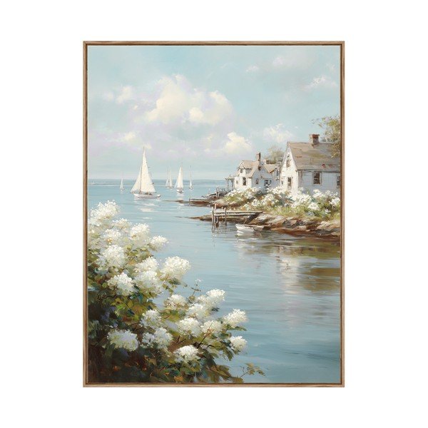 Nyomtatott keretezett kép 60x80 cm Quiet Bay – Styler