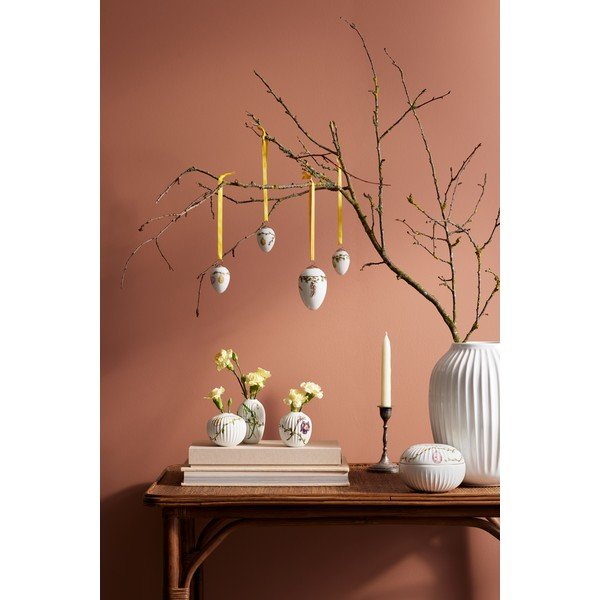 Hammershøi Spring 3 db mini porcelán váza - Kähler Design-image-2