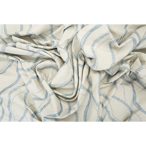 Sárga-kék függöny 140x245 cm Arcade – Mendola Fabrics-image-1