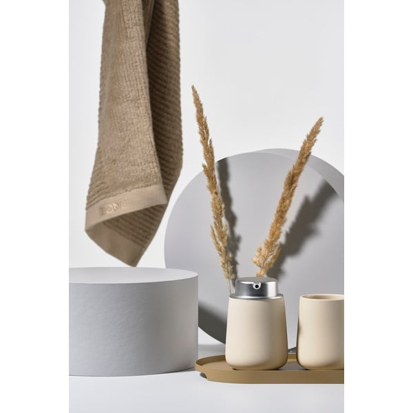 Nova bézs porcelán fogkefetartó pohár - Zone-image-4