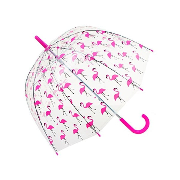 Flamingo átlátszó esernyő gyerekeknek, ⌀ 70 cm - Ambiance