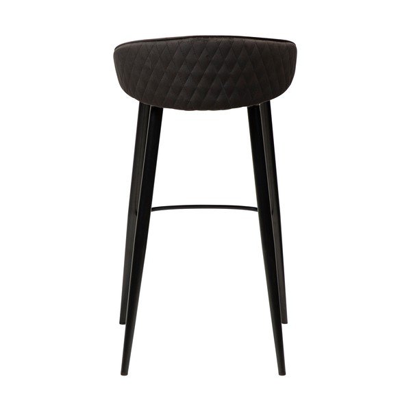 Dual fekete bársony bárszék, magasság 91 cm - DAN-FORM Denmark-image-2