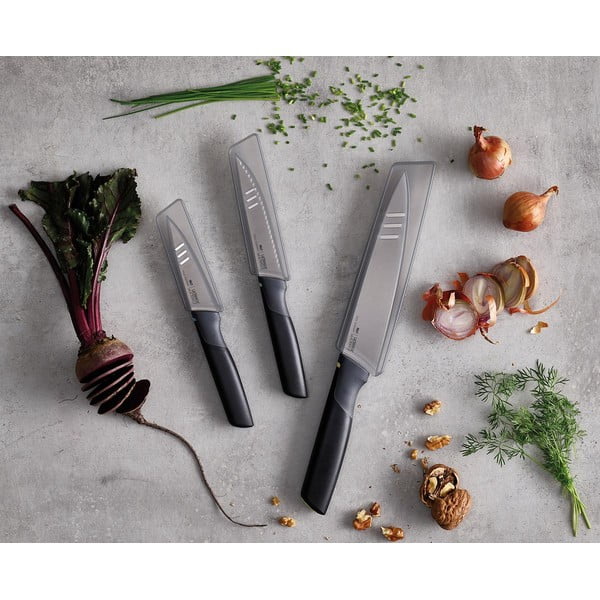 Rozsdamentes acél kés készlet tokkal 3 db-os Elevate – Joseph Joseph-image-2
