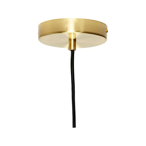 Fehér függőlámpa üveg búrával ø 40 cm Serene – Hübsch-image-3