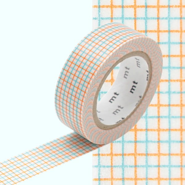 Rosalie washi dekorszalag, hosszúság 10 m - MT Masking Tape