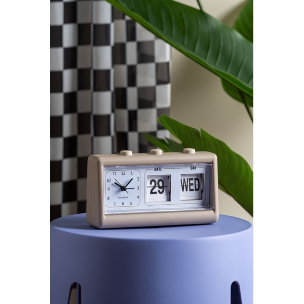 Digitális ébresztőóra Data Flip – Karlsson-image-1