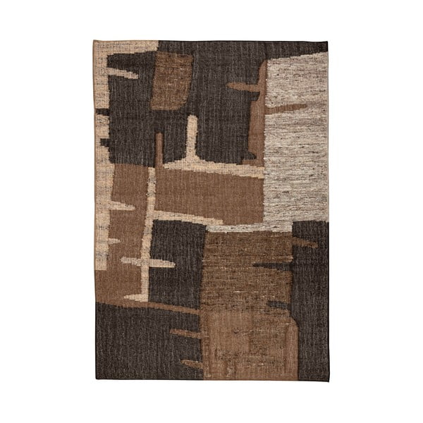 Barna gyapjú szőnyeg 200x300 cm Briton – Dutchbone