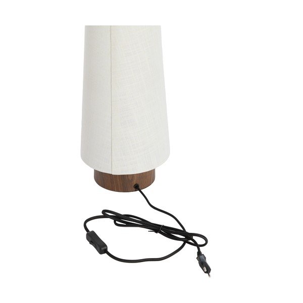 Krémszínű fém asztali lámpa textil búrával (magasság 42 cm) Howie – Light & Living-image-4